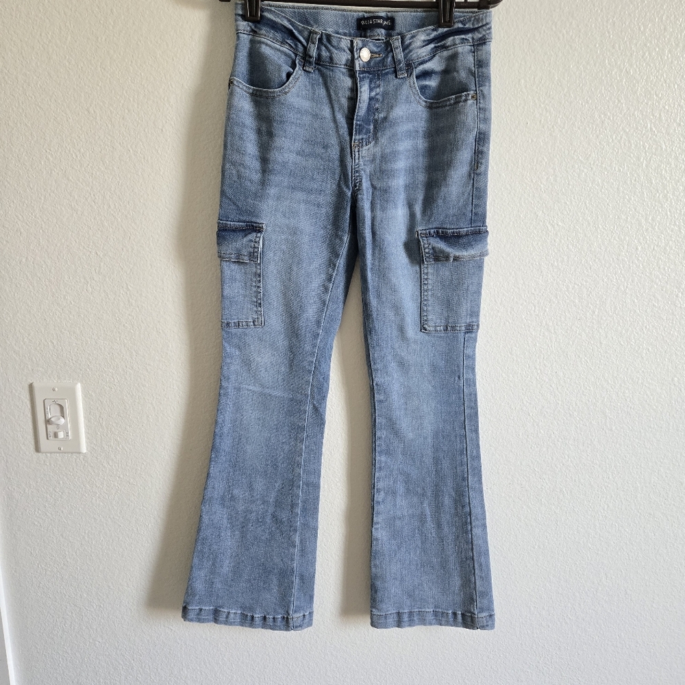 Vanilla Stars Jean Boot Cut Girls Size 12